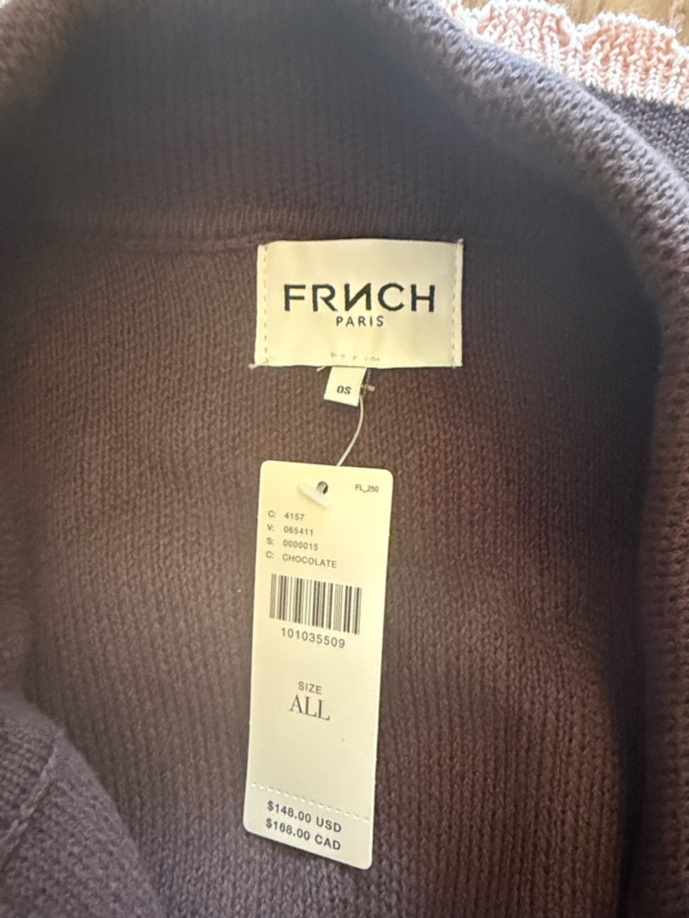 FRNCH x Anthropologie 
Scallop-Collar Cardigan Sweater - Picture 3 of 4